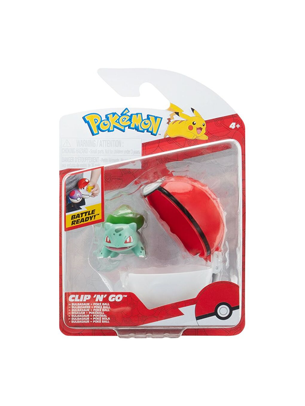 Clip 'N' Go Bulbasaur Figür PKW3634-3