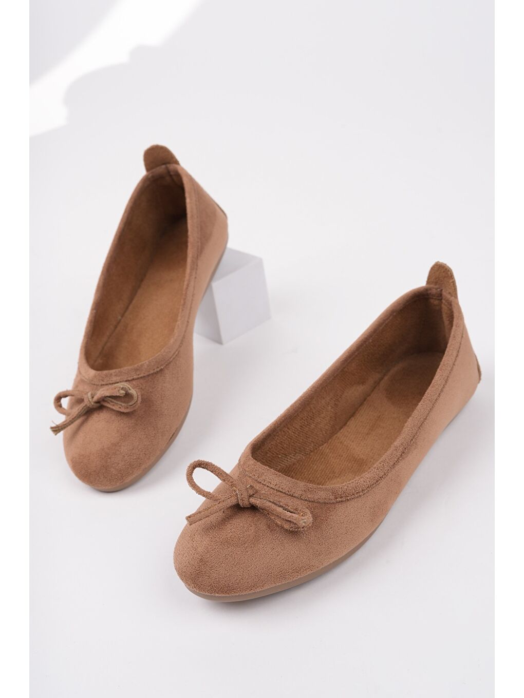 Kahverengi MİU Fiyonklu Kadın Babet