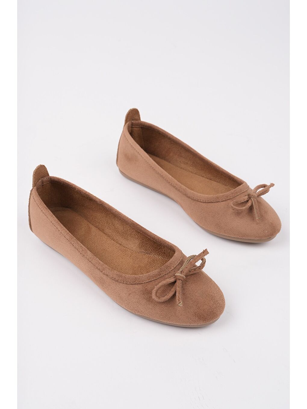 Kahverengi MİU Fiyonklu Kadın Babet-1