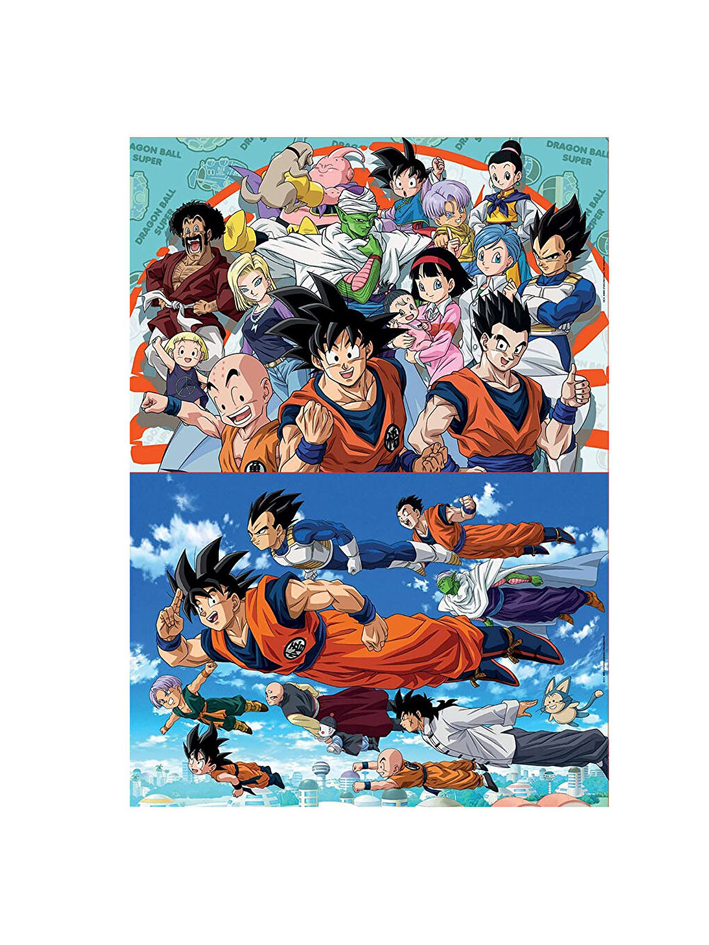 Puzzle 2x100 Parça Dragon Ball 18214-1