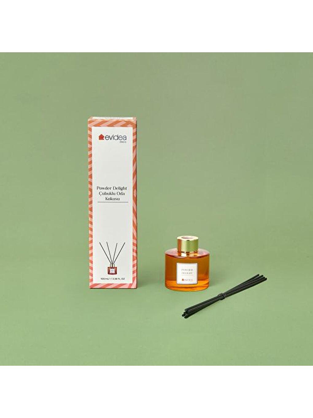 Deco Powder Delight Çubuklu Oda Kokusu - Turuncu - 100 ml-2