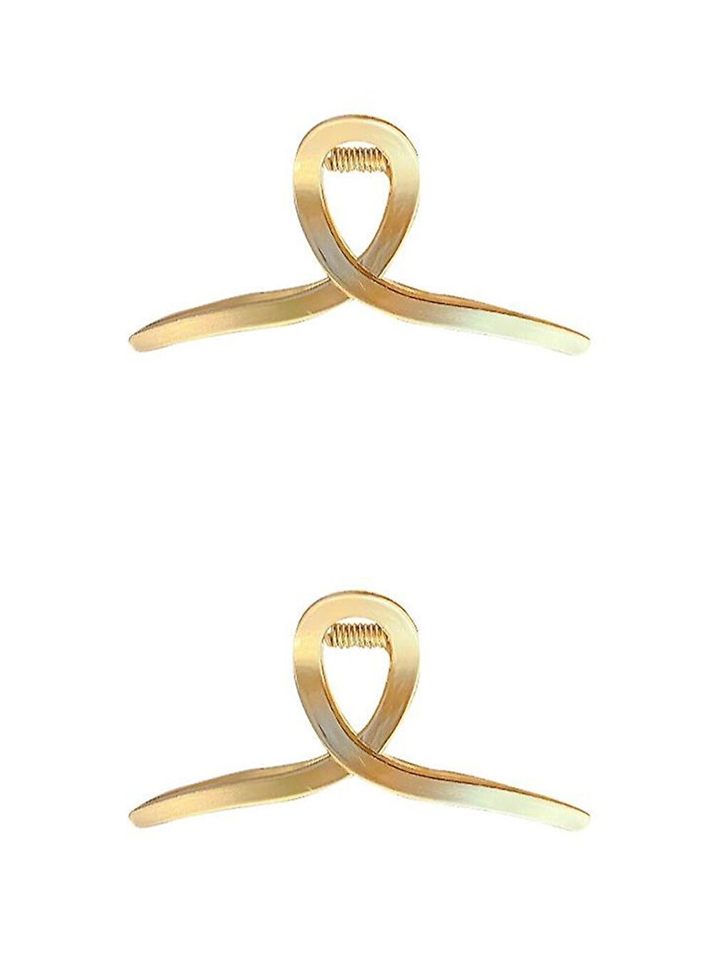 Sarı Mini S Gold Mandal Toka - 2 ADET-3