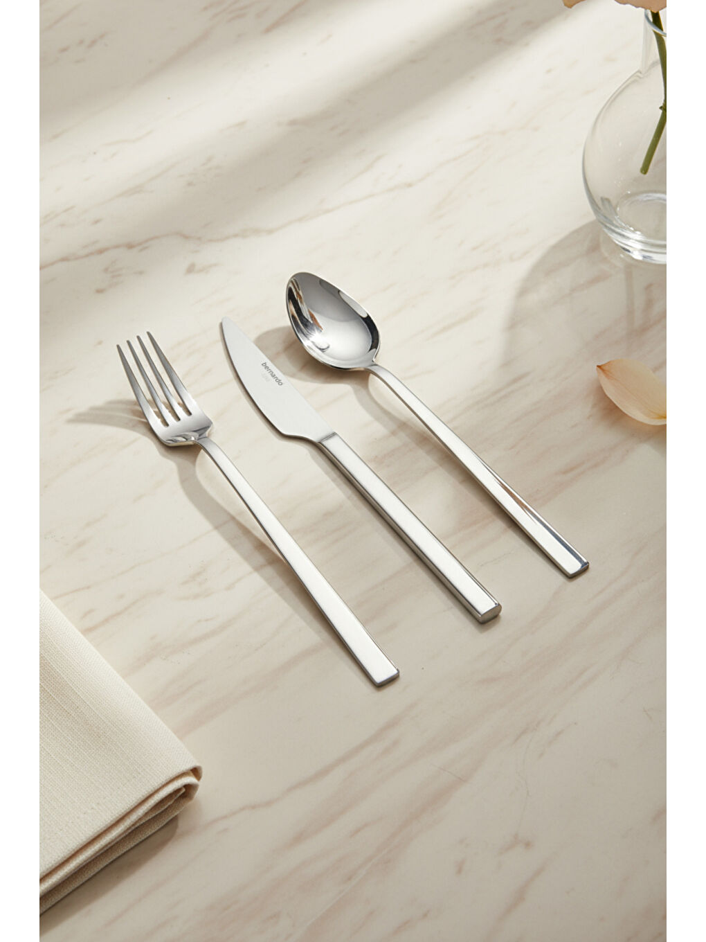 Gri Minor 18 Parça Çatal Kaşık Bıçak Seti-3