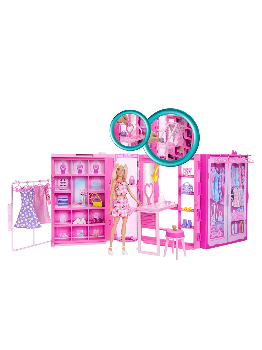 Barbie Nin Rüya Gardrobu Ve Bebek Hxd58-1