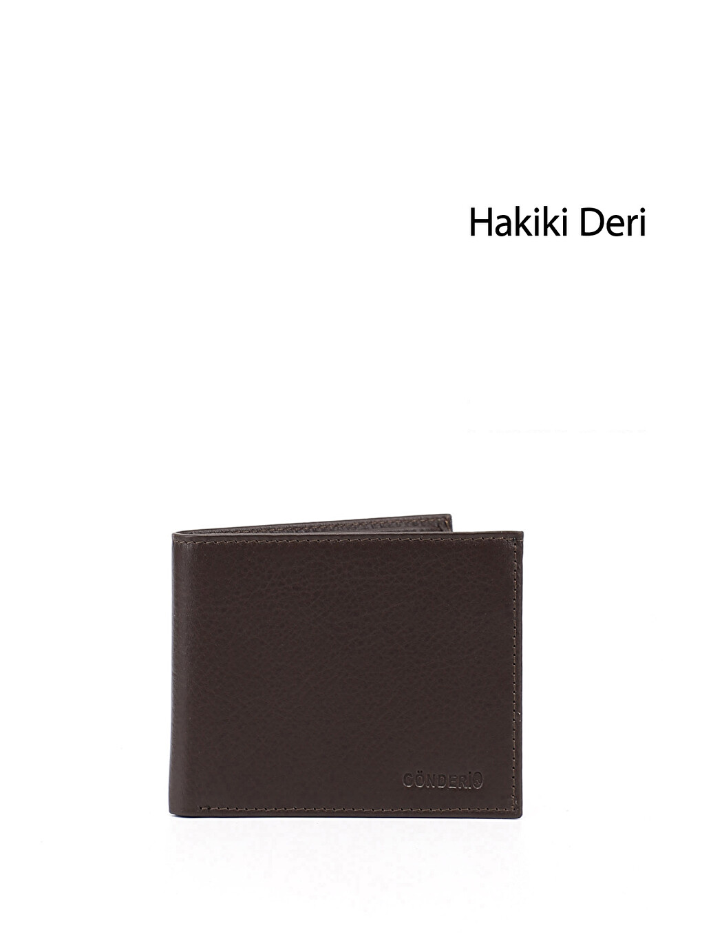 Kahverengi Erkek KAHVERENGİ Hakiki Deri Yatay Cüzdan