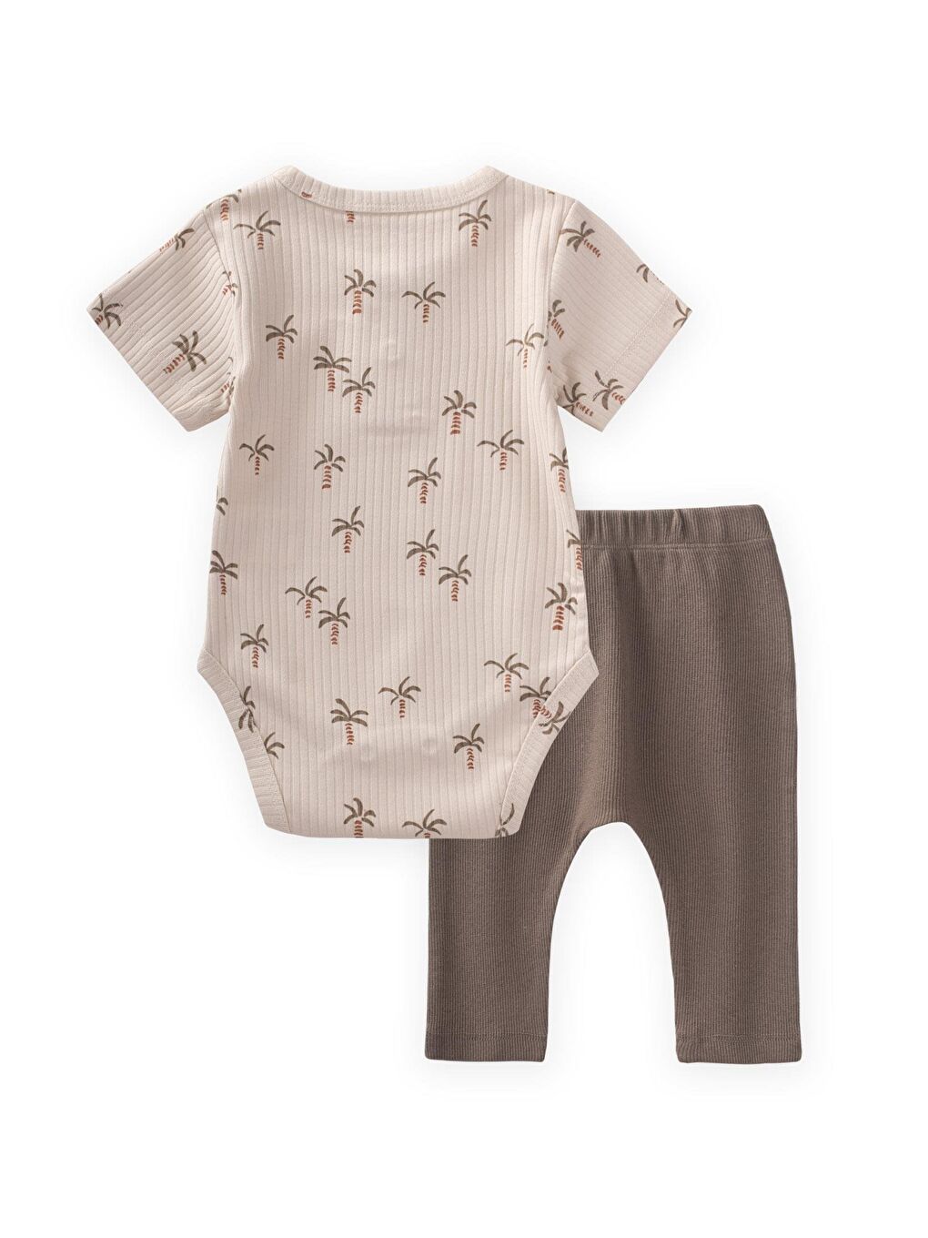 Yeşil Erkek Çocuk Desenli Takım-1