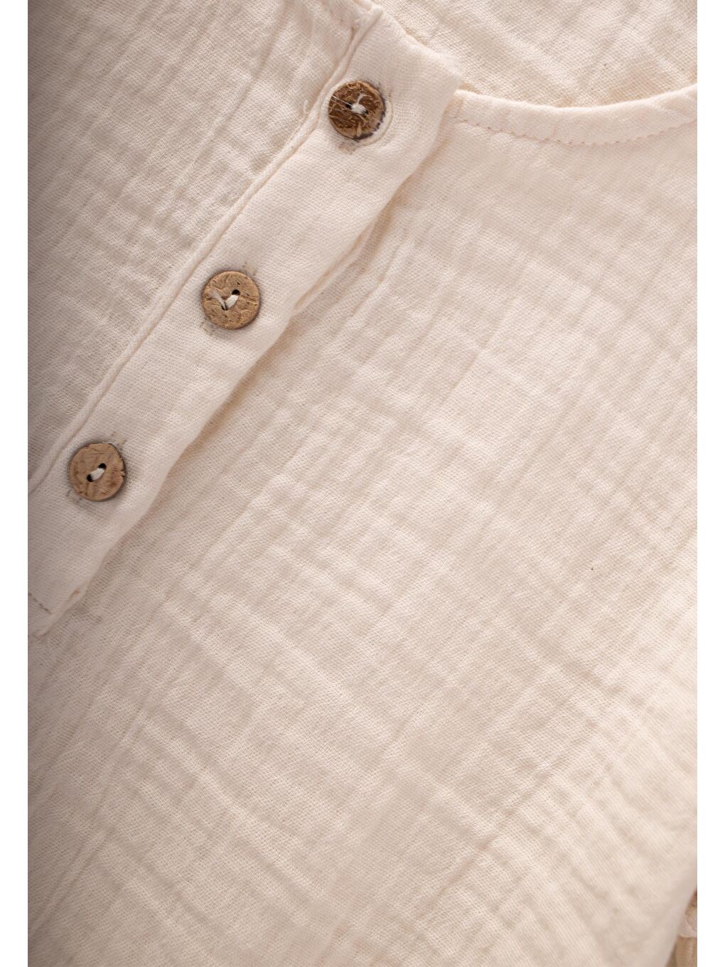 Ekru Erkek Çocuk Müslin Takım-2