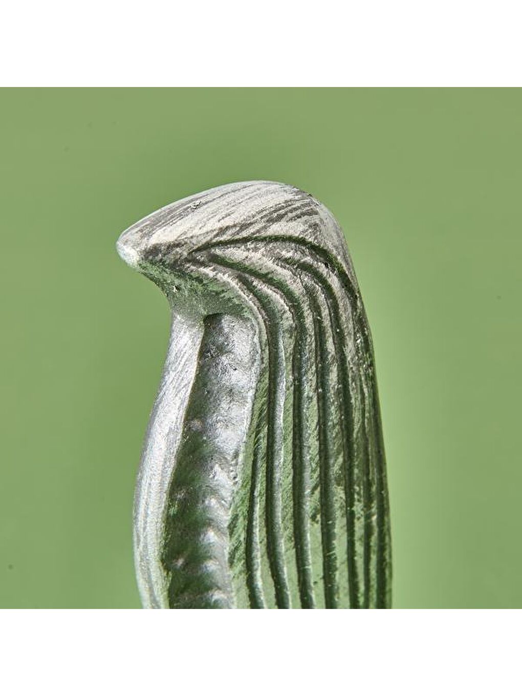 Gri Deco Serçe Dekor - Füme / Gümüş - 24 cm-1