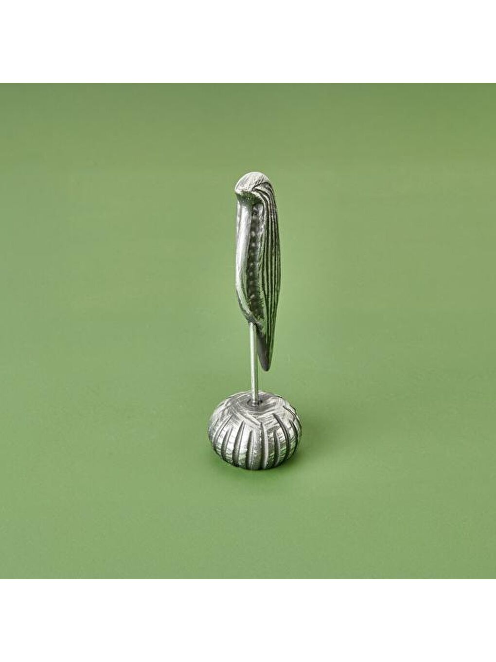 Gri Deco Serçe Dekor - Füme / Gümüş - 24 cm-2