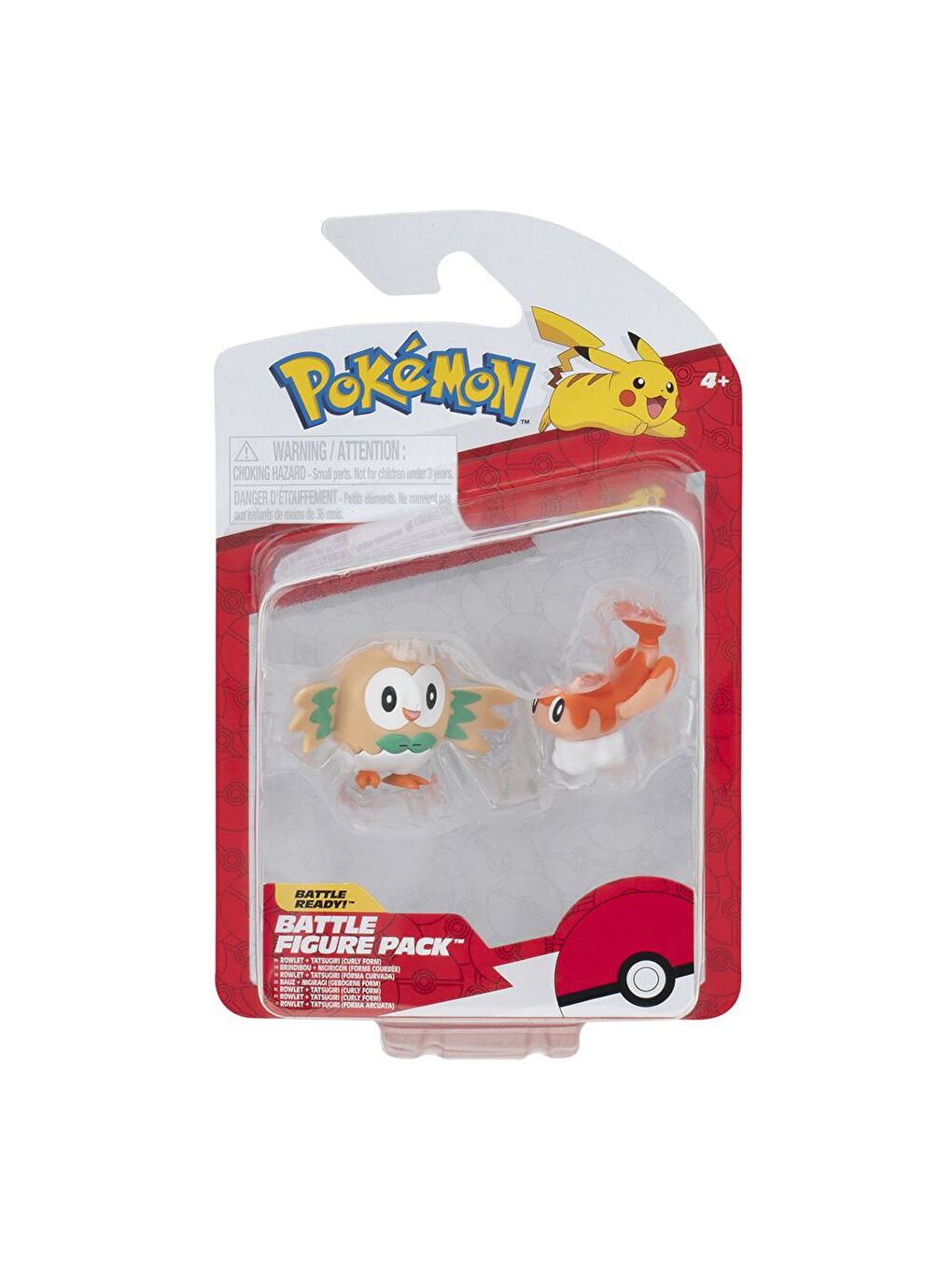 Battle Figürler - Rowlet ve Tatsugiri PKW4052-1