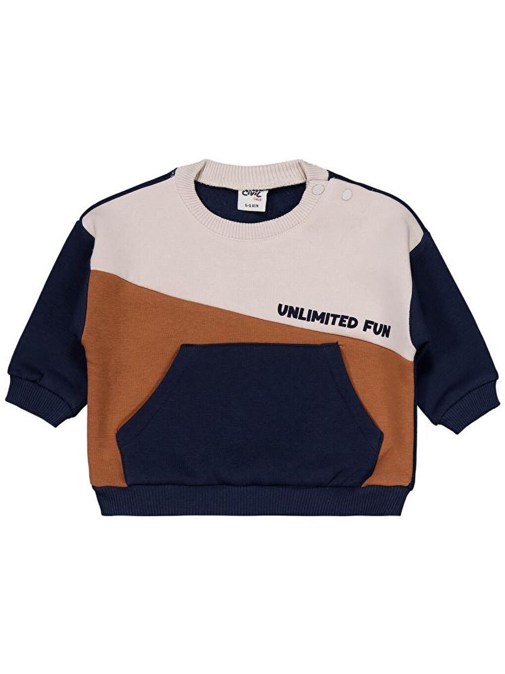 Lacivert Baby Parçalı 6-18 Ay Takım-2