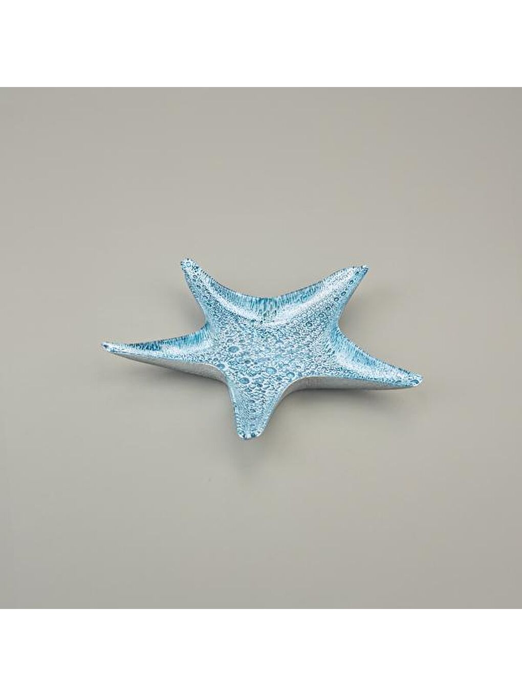 Deco Seaside Dekoratif Tabak - Turkuaz - 35 cm-2