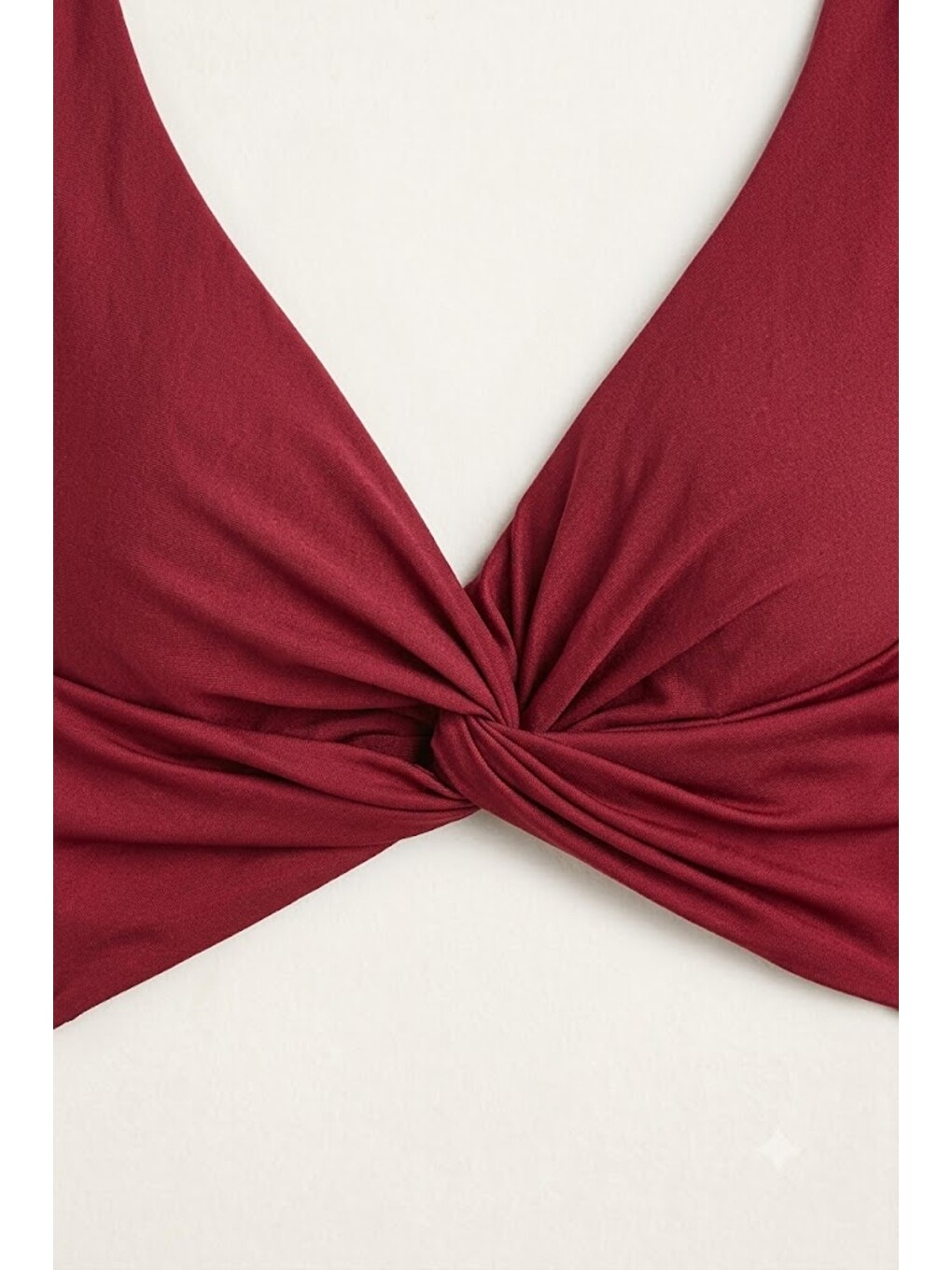 Drape Bel Detay Mayo 7794 Bordo-2
