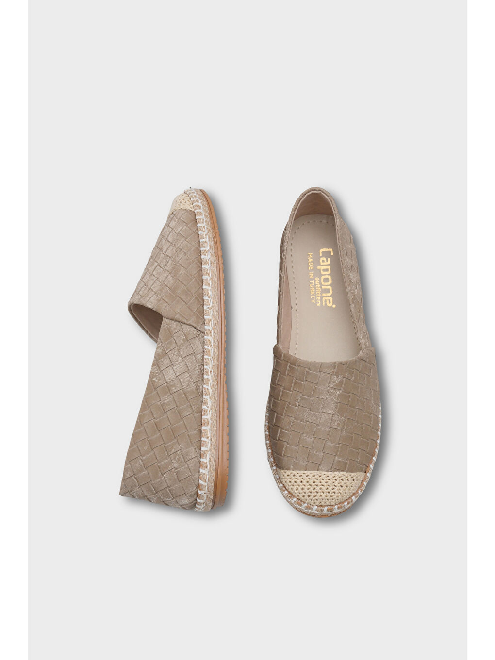 Bej Pasarella Kadın Espadril-4