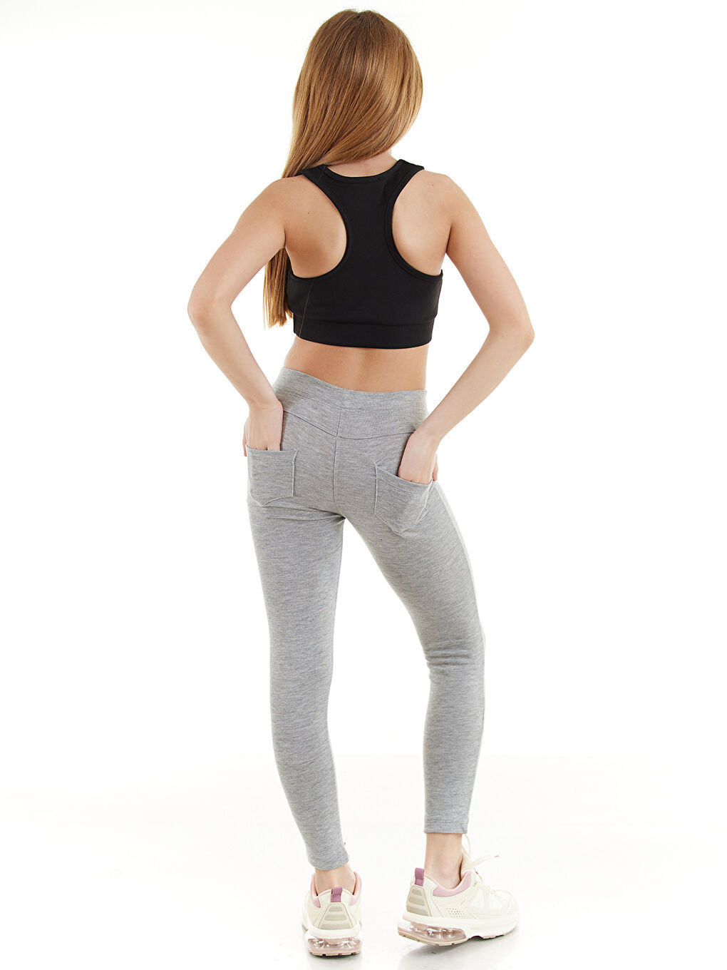 Colorinas Gri Island Pantolon Tayt - 1
