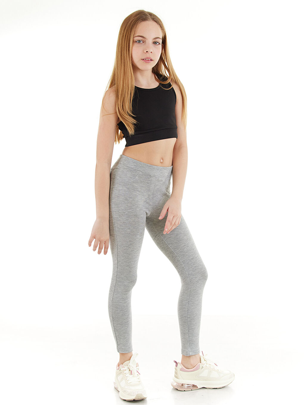 Colorinas Gri Island Pantolon Tayt - 4
