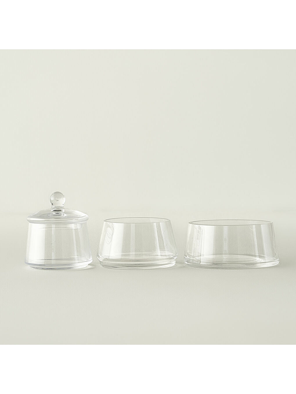 Bej Pyramid 3 Katlı Kurabiyelik Naturel (13,5x18 cm)-1