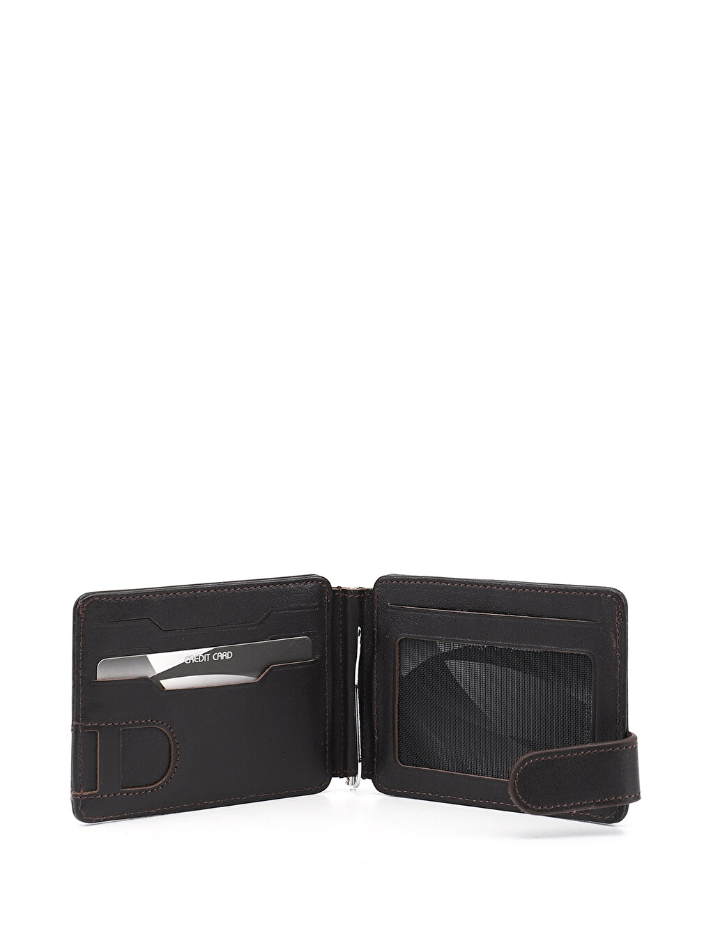Kahverengi KAHVERENGİ Hakiki Deri Unisex Kartlık-2
