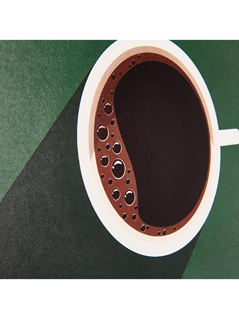 Deco Espresso Pano - Yeşil - 30x40 cm-1