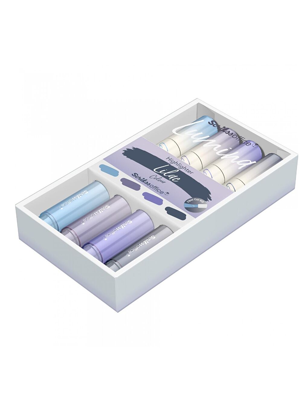 Lumina Fosforlu Kalem 4'lü Lilac-2