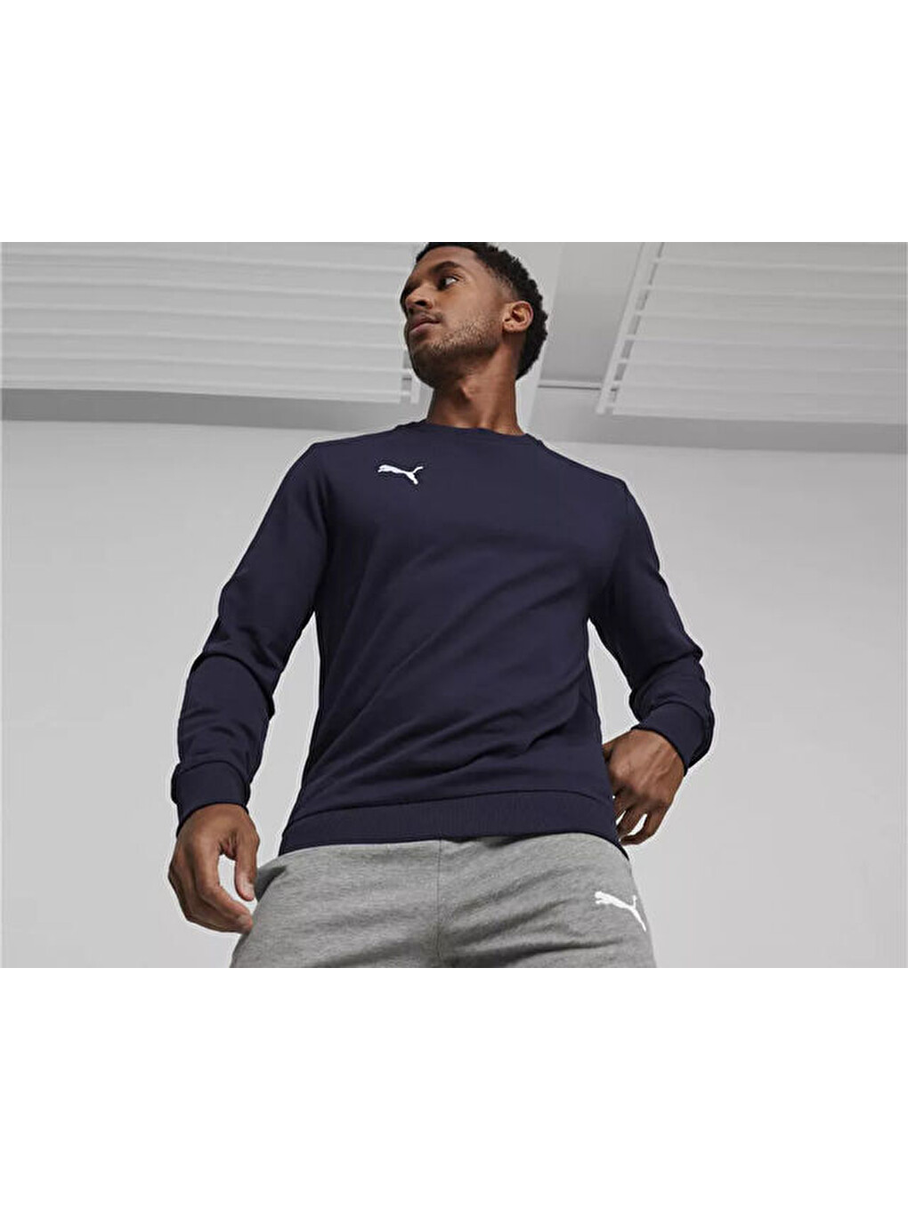 Teamgoal Casuals Crew Neck S Erkek Futbol Sweatshirts 65859206 Lacivert-3