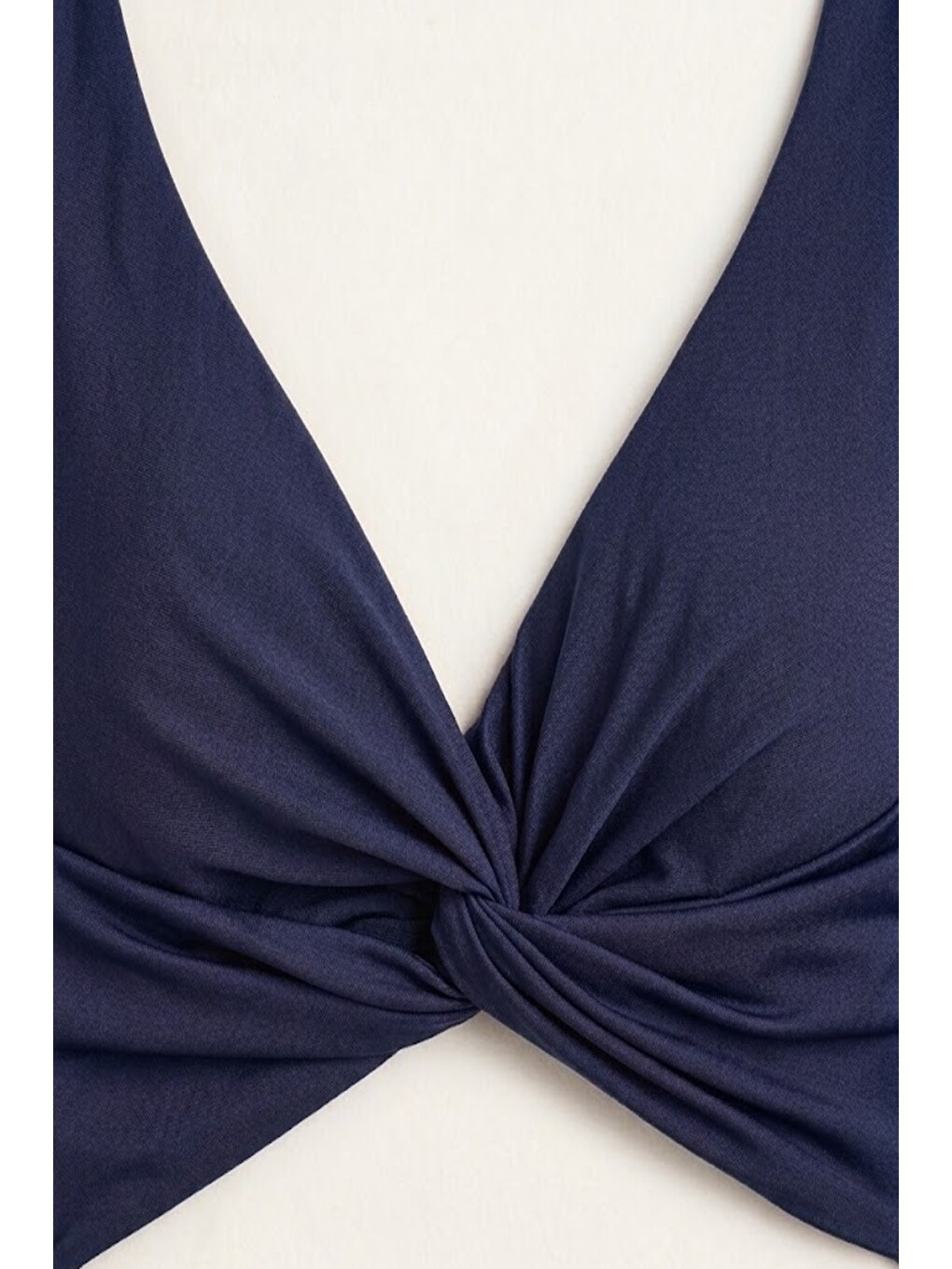 Drape Bel Detay Mayo 7794 Lacivert-2