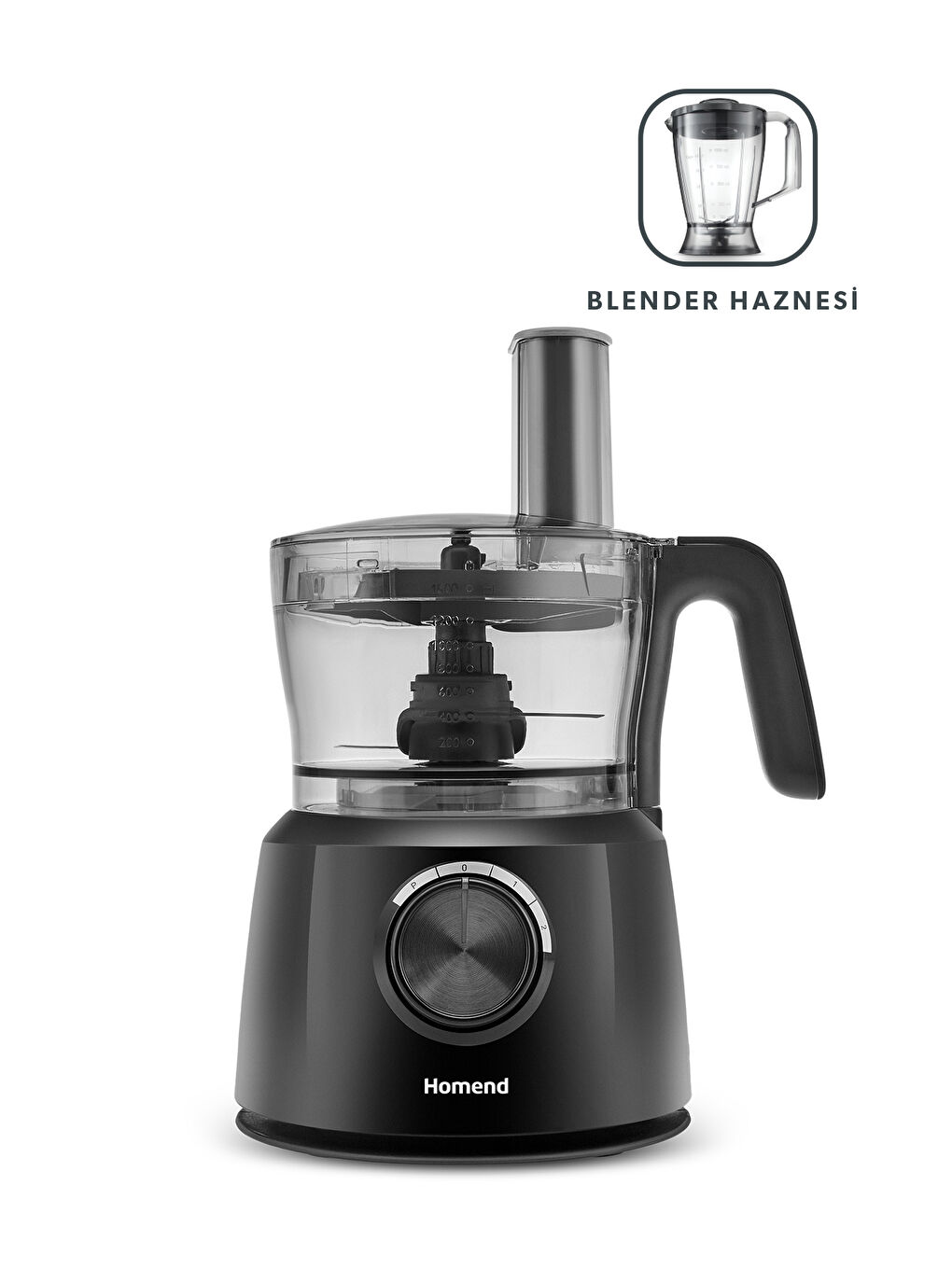 Functionall 2845H Blender Hazneli Mutfak Robotu 2000W Siyah