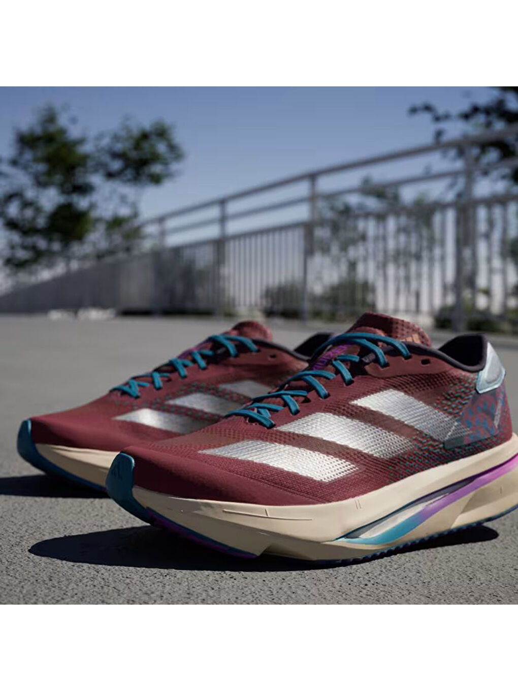 Karışık Adizero Sl2 Kadın Siyah Yol Koşusu Ayakkabısı-5