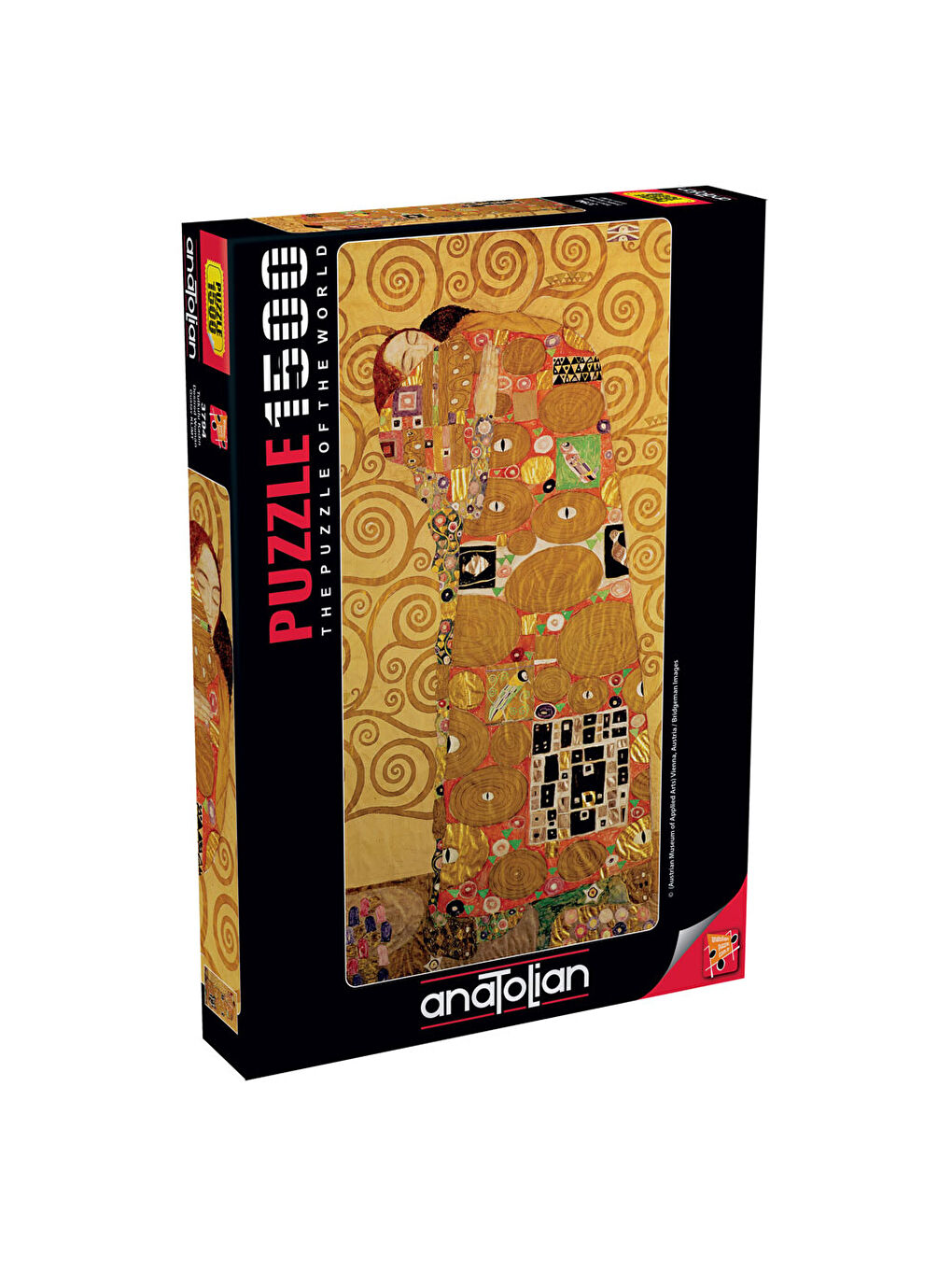 Puzzle Panoramic 1500 Parça Tutkulu Kadın 3794