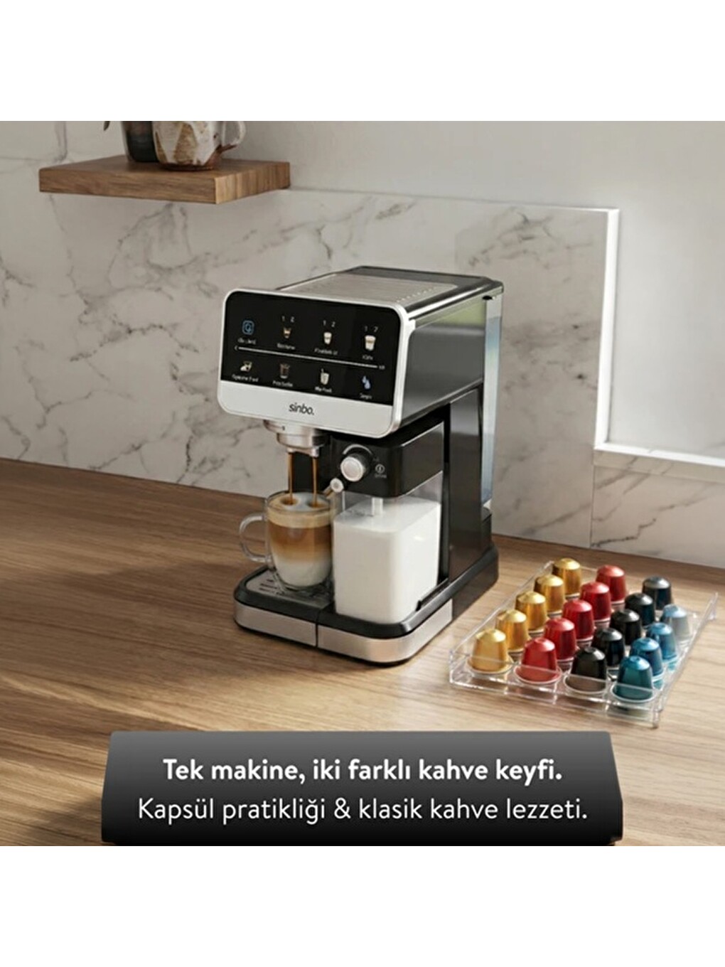 Scm-2996 Pro Espresso Kahve Makinesi - Siyah - 1350 Watt-4