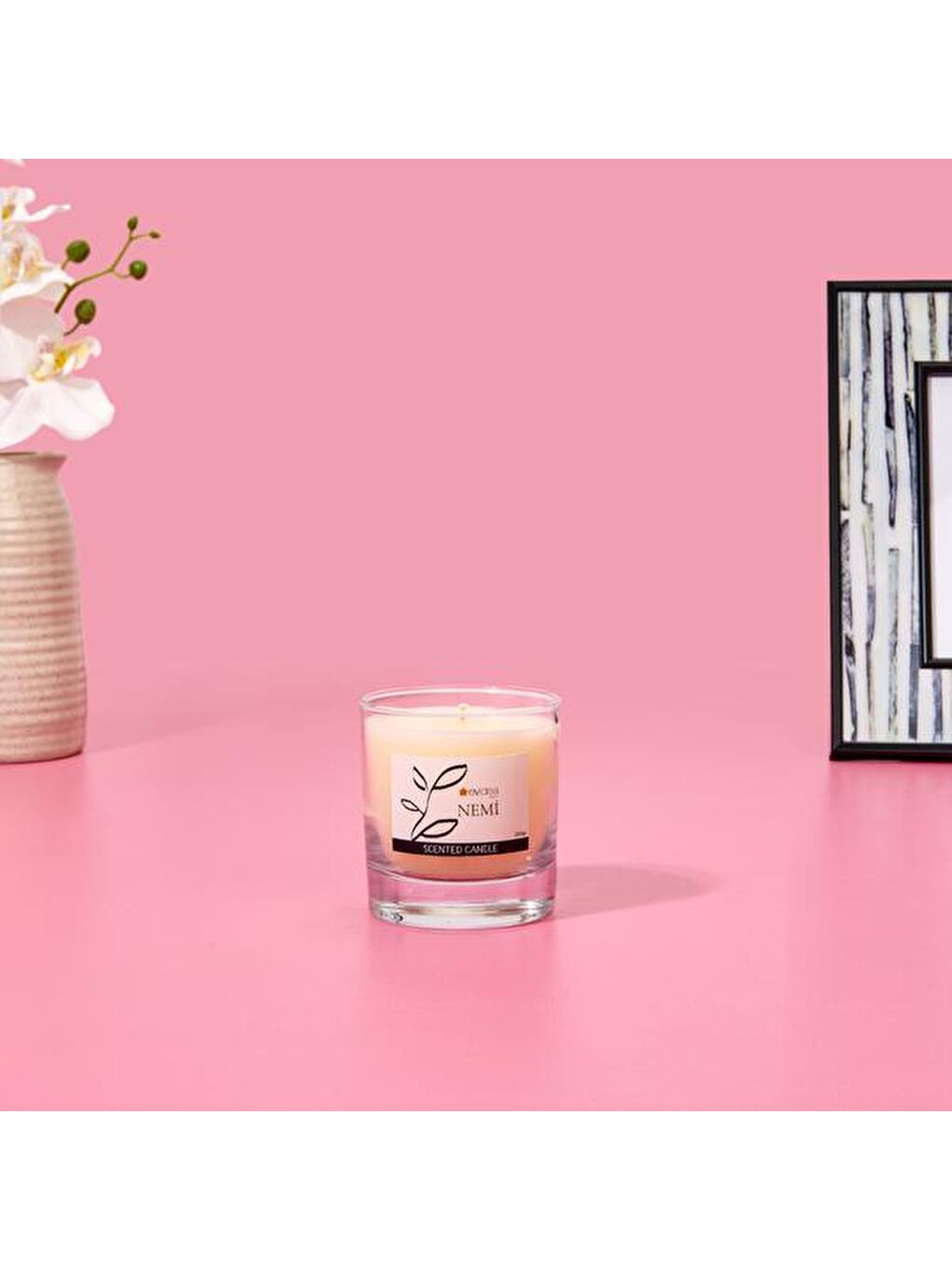 Deco Nemi Mum - Bej - 220 gr