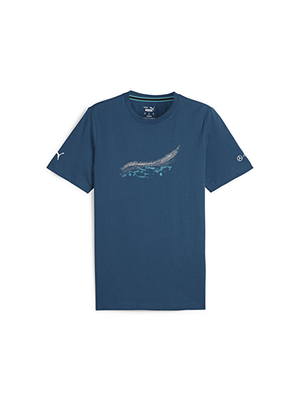 Mapf1 Ess Car Graphic Tee Erkek Günlük Tişört 62375907 Mavi-3