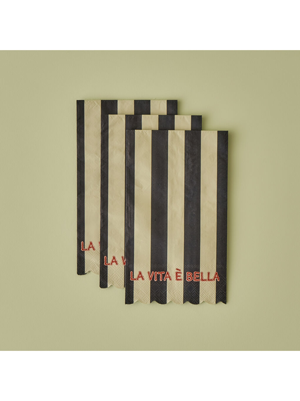 Line 100'lü Kağıt Peçete Mavi (33x39 cm)