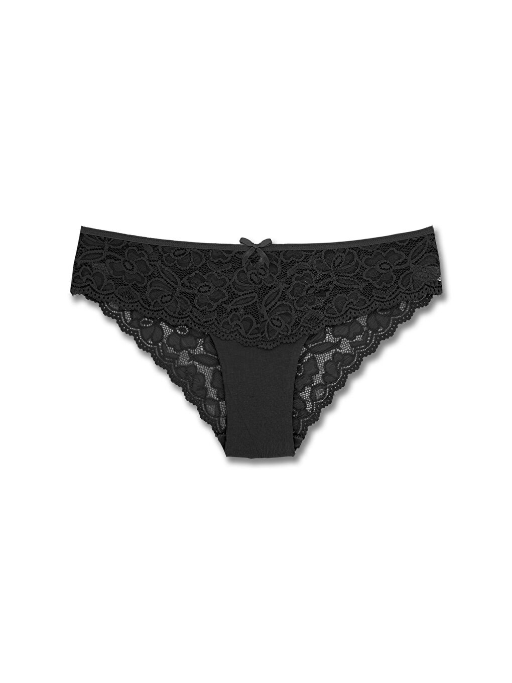 Karışık Dantelli Kadın Külot 4'lü-1