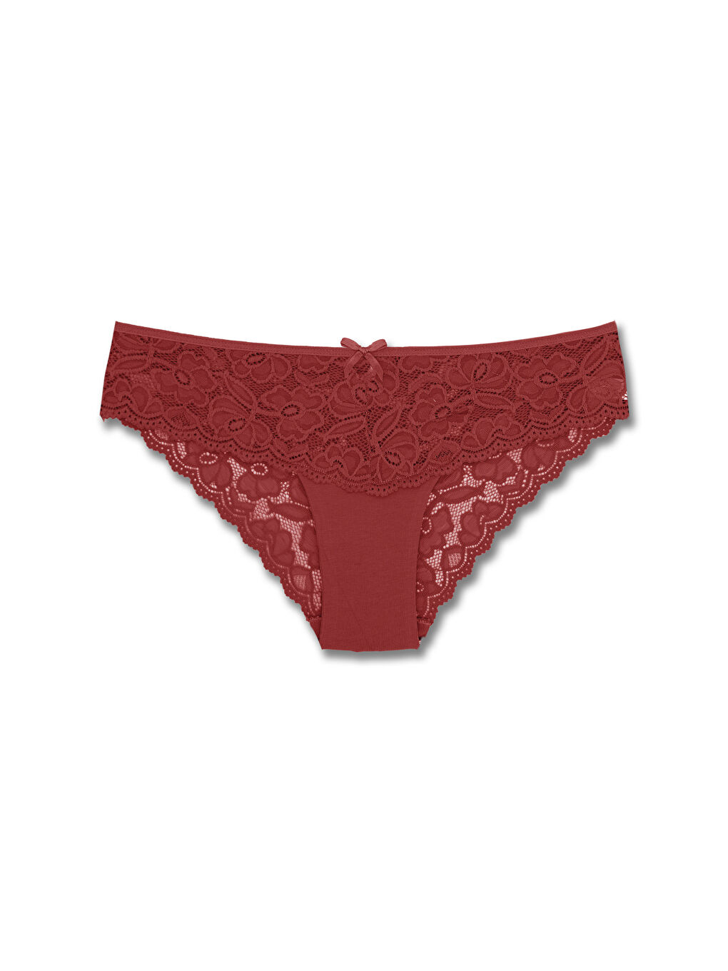 Karışık Dantelli Kadın Külot 4'lü-2