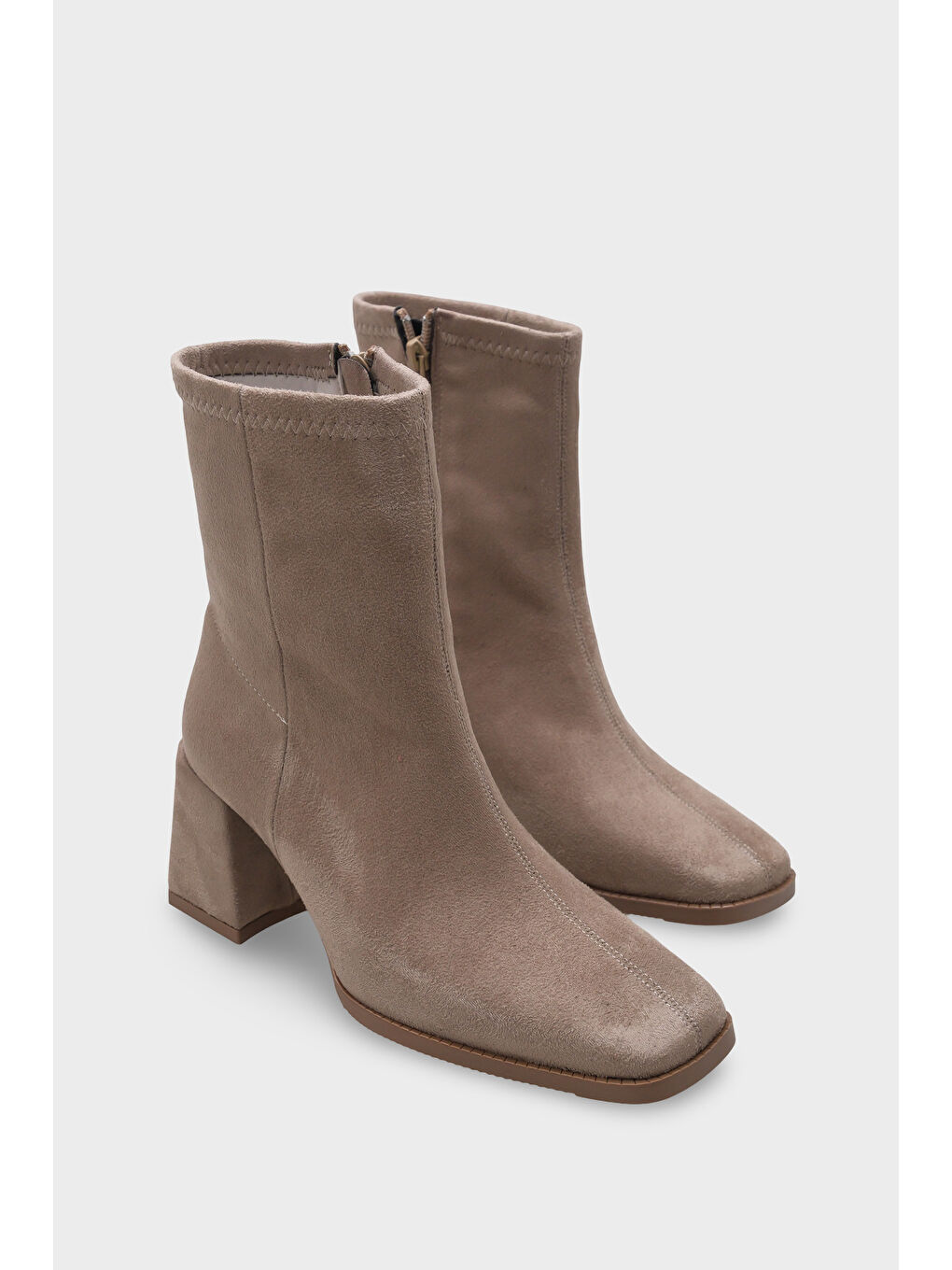 Bej Helge Kadın Vizon Bot-1