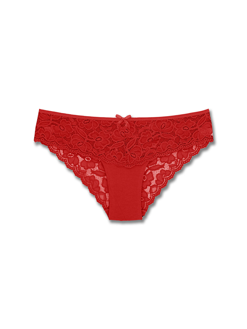 Karışık Dantelli Kadın Külot 4'lü-3