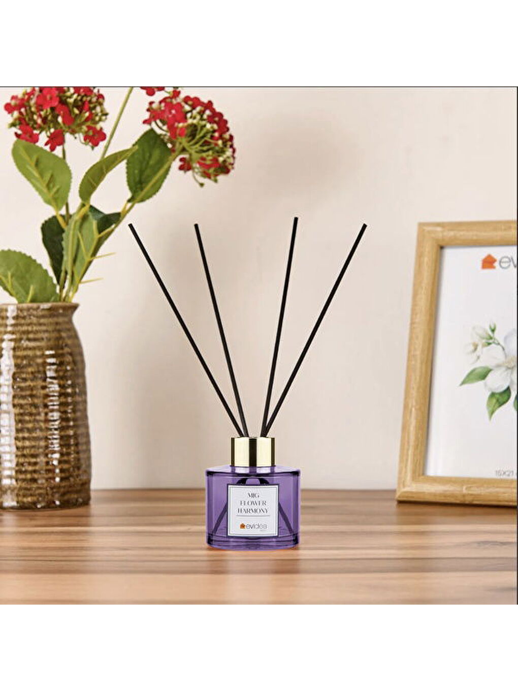 Deco Mig Flower Harmony Çubuklu Oda Kokusu - Mor - 100 ml-3