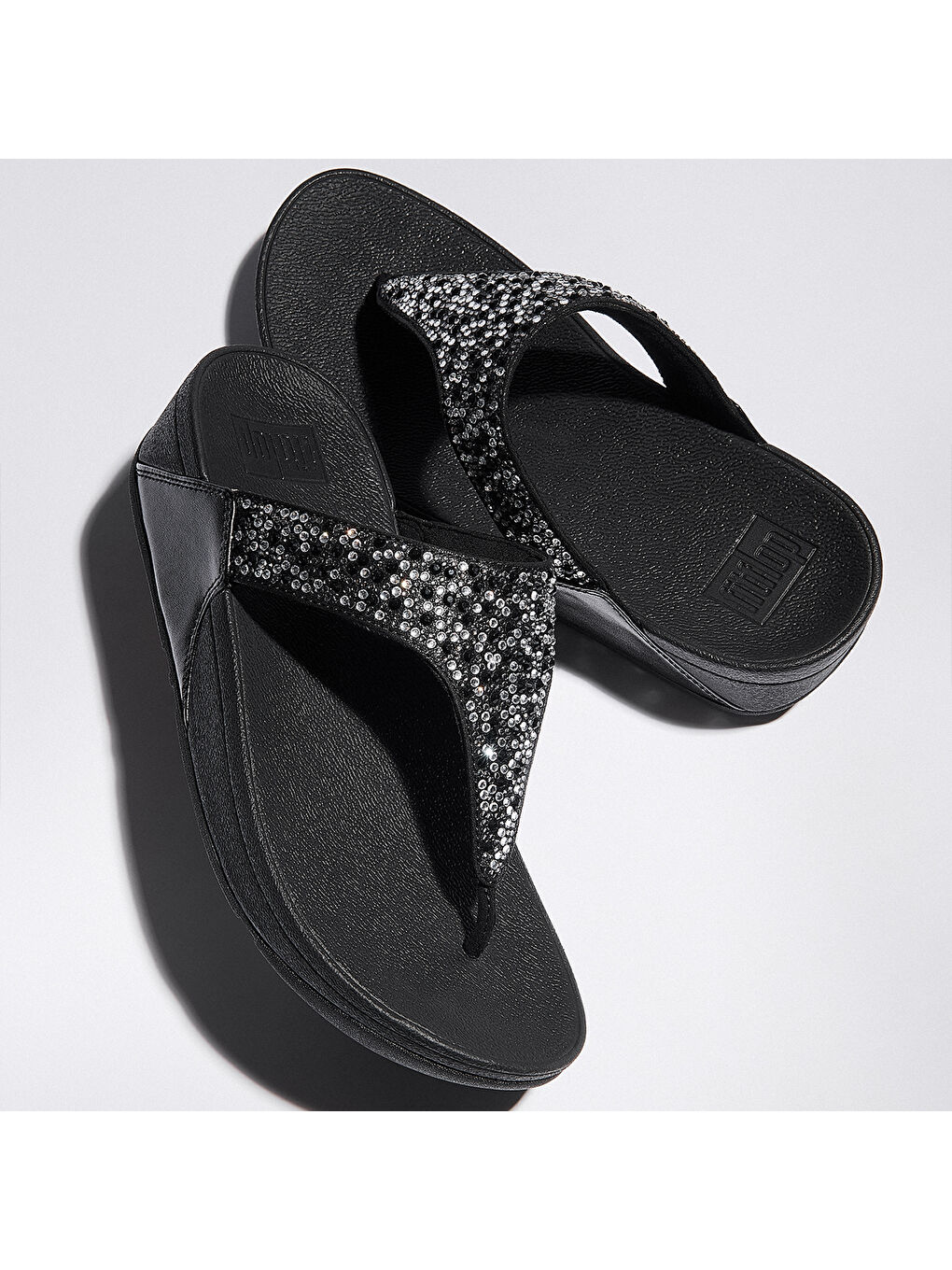 Kadın Siyah Parmak Arası Terlik-5