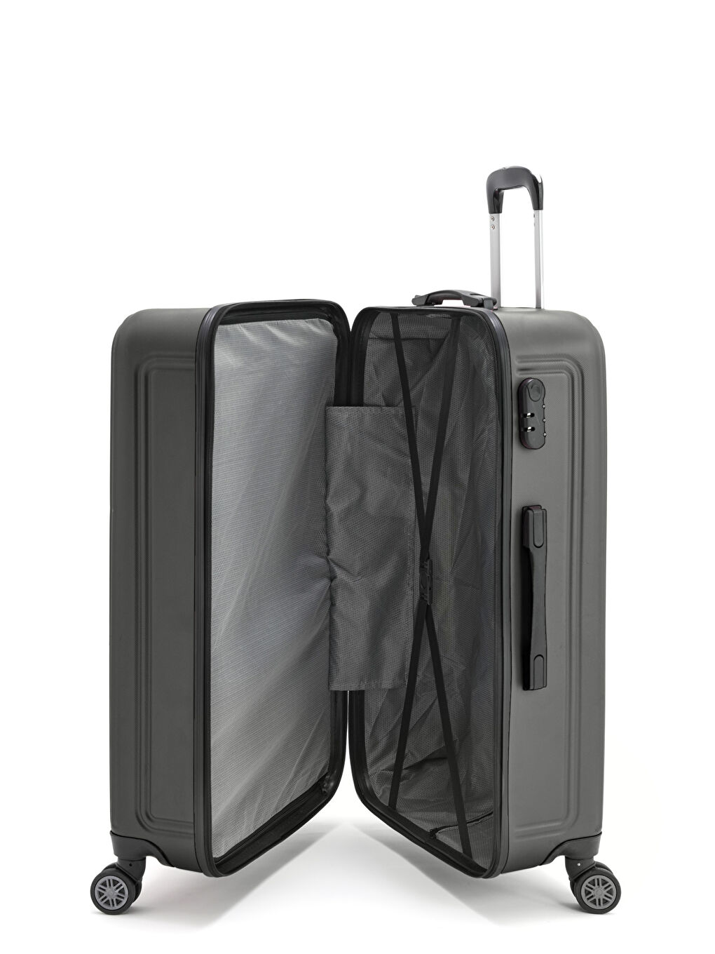 Antrasit Abs Dore Valiz Seti-7