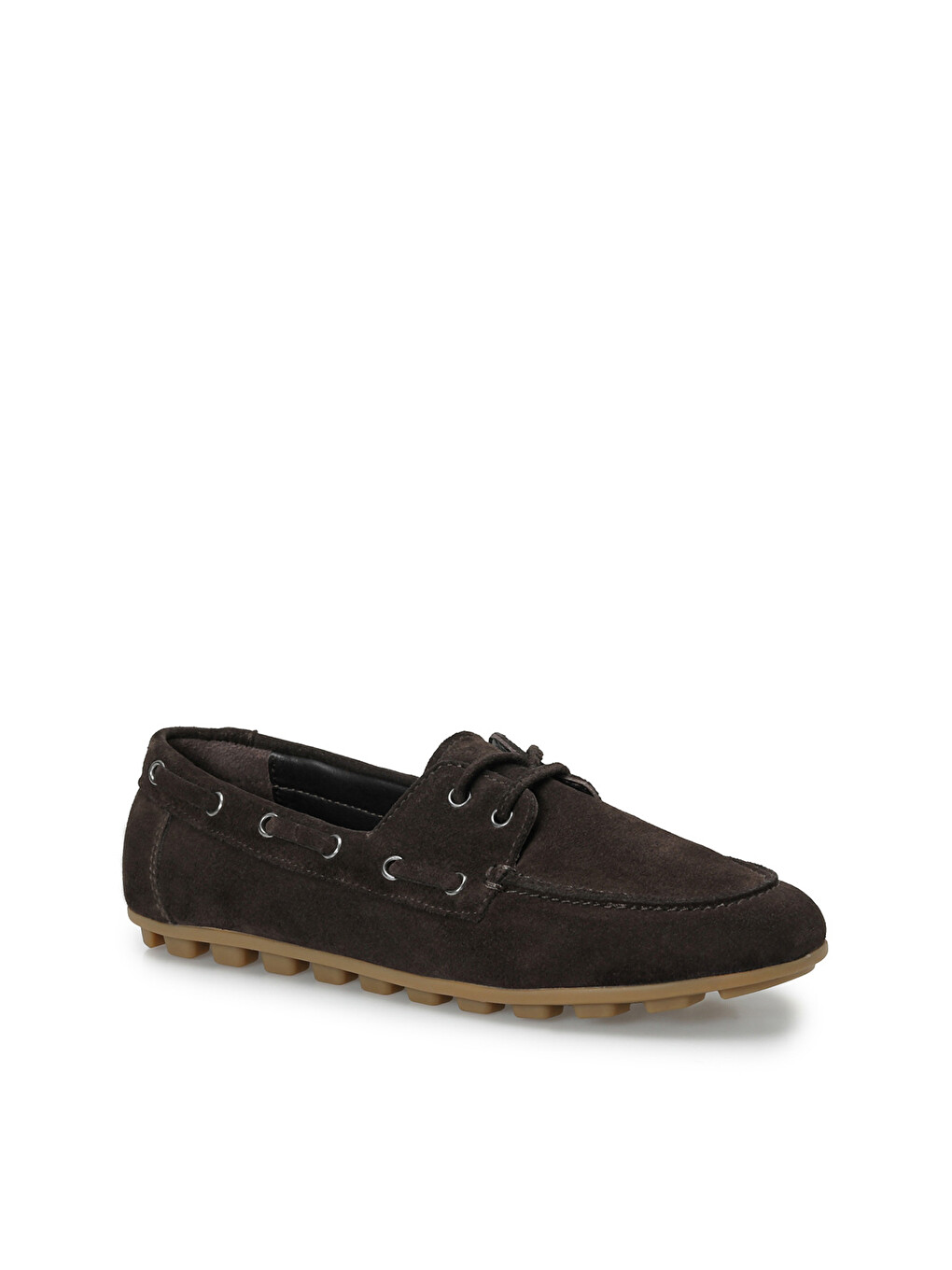 26k-224 Kahverengi Kadın Loafer-1