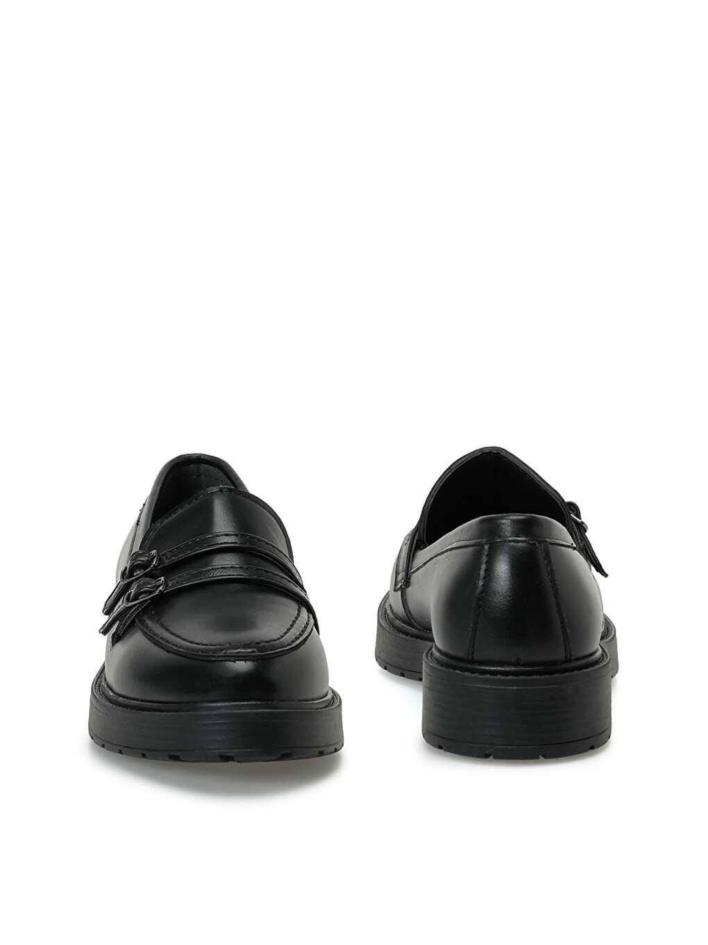 Antares.z Siyah Kadın Loafer-2