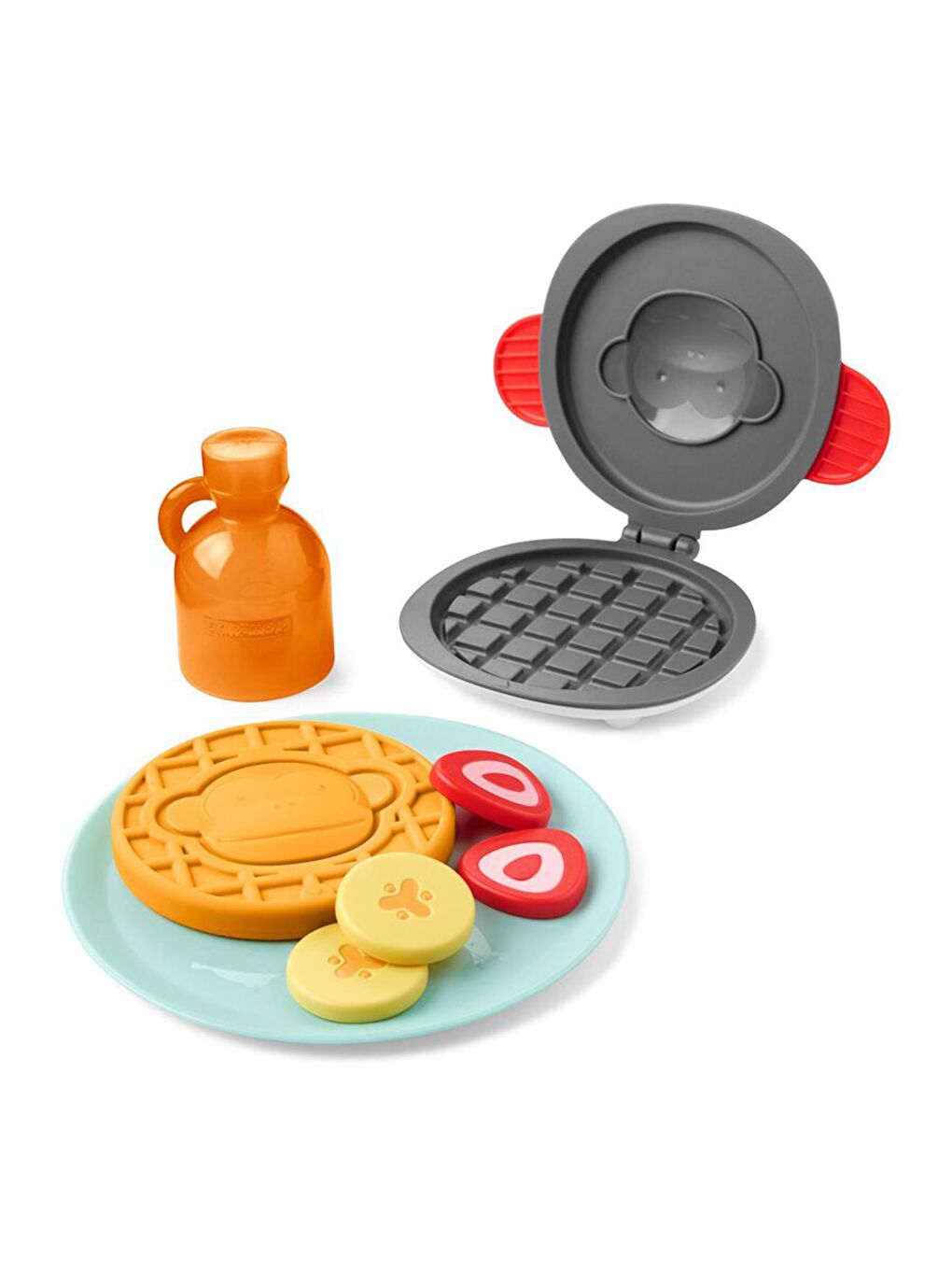 Zoo Oyuncak Waffle Seti 8 Parça Set 2 Yaş+