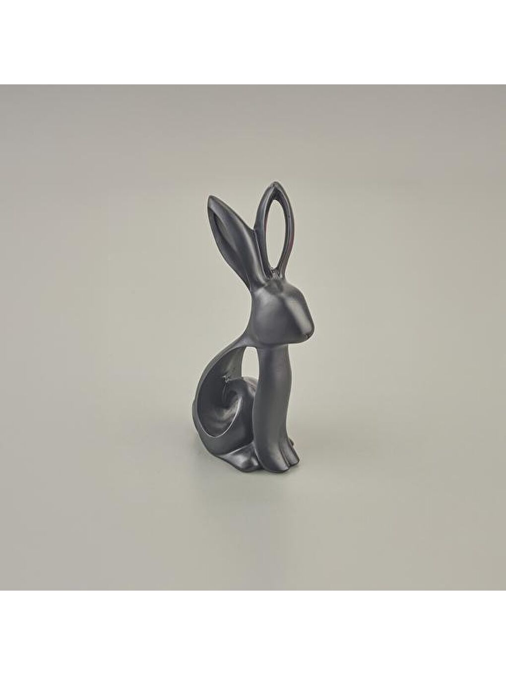 Deco Tavşan Dekor - Siyah - 27 cm-3