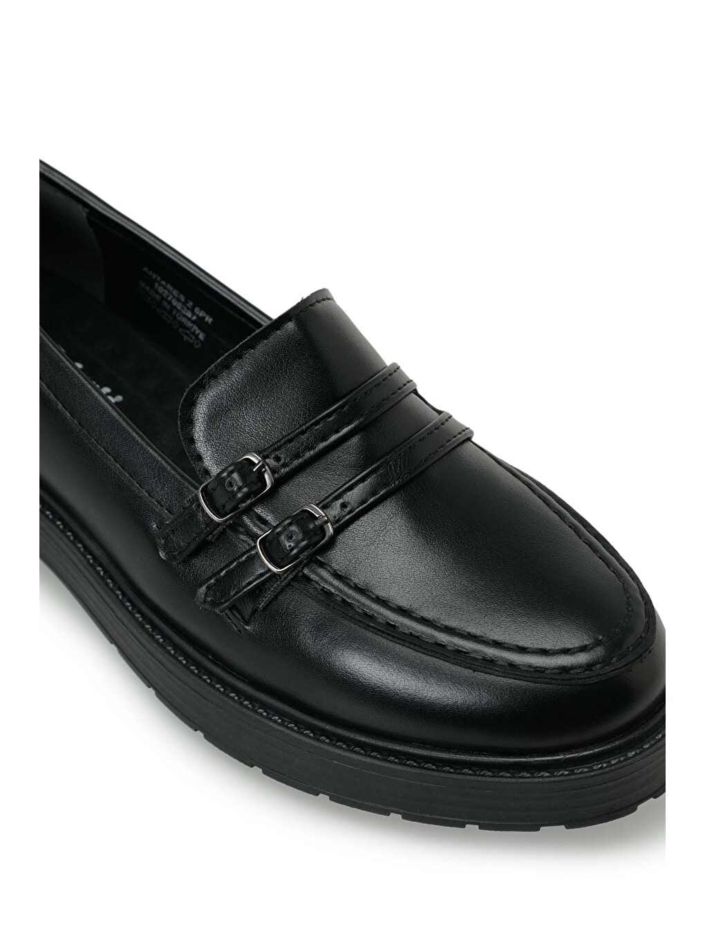 Antares.z Siyah Kadın Loafer-4