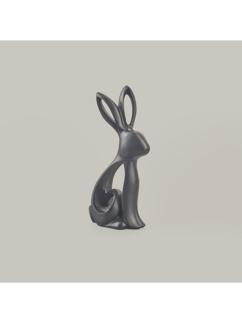Deco Tavşan Dekor - Siyah - 27 cm-6