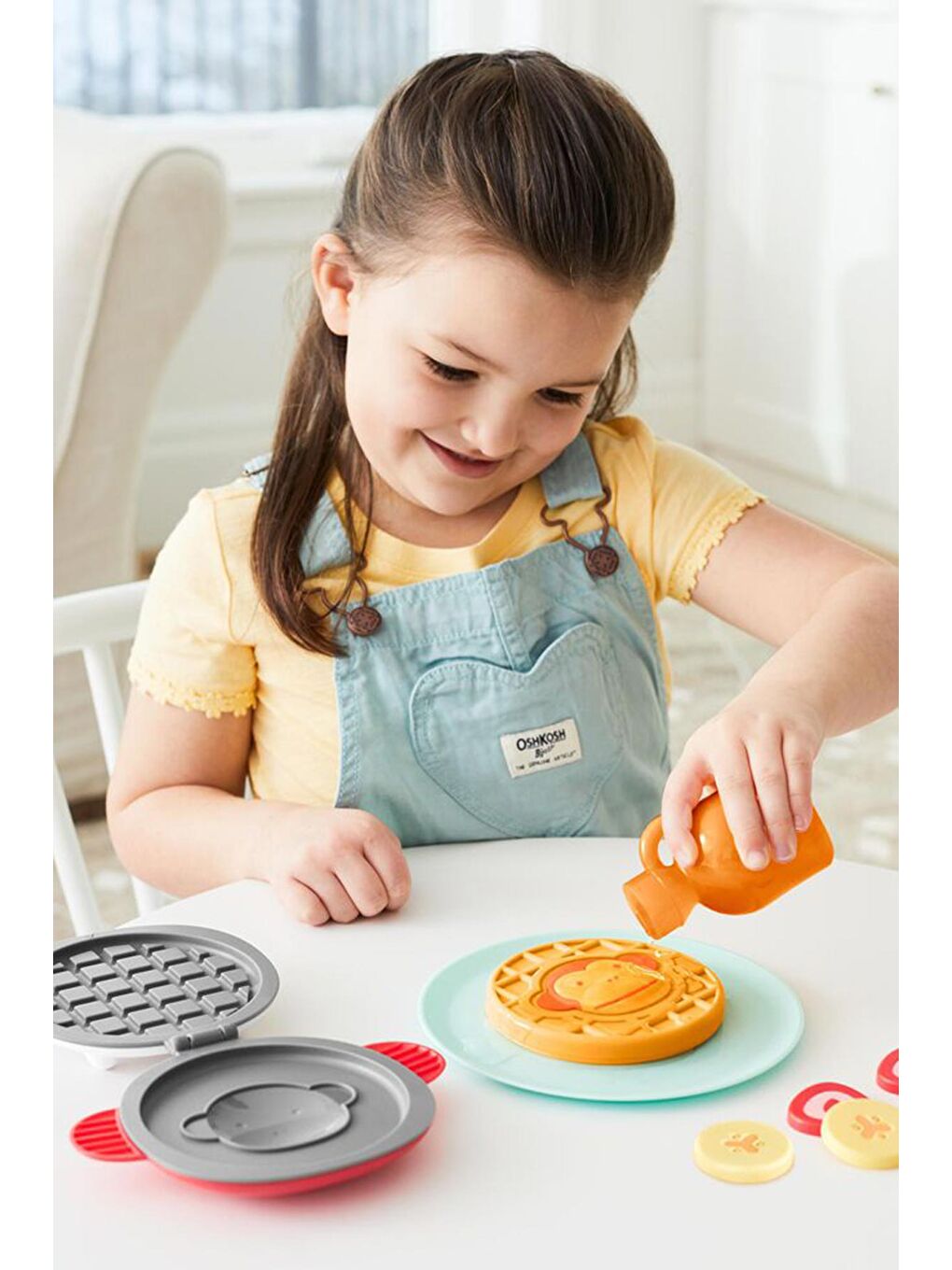 Zoo Oyuncak Waffle Seti 8 Parça Set 2 Yaş+-3