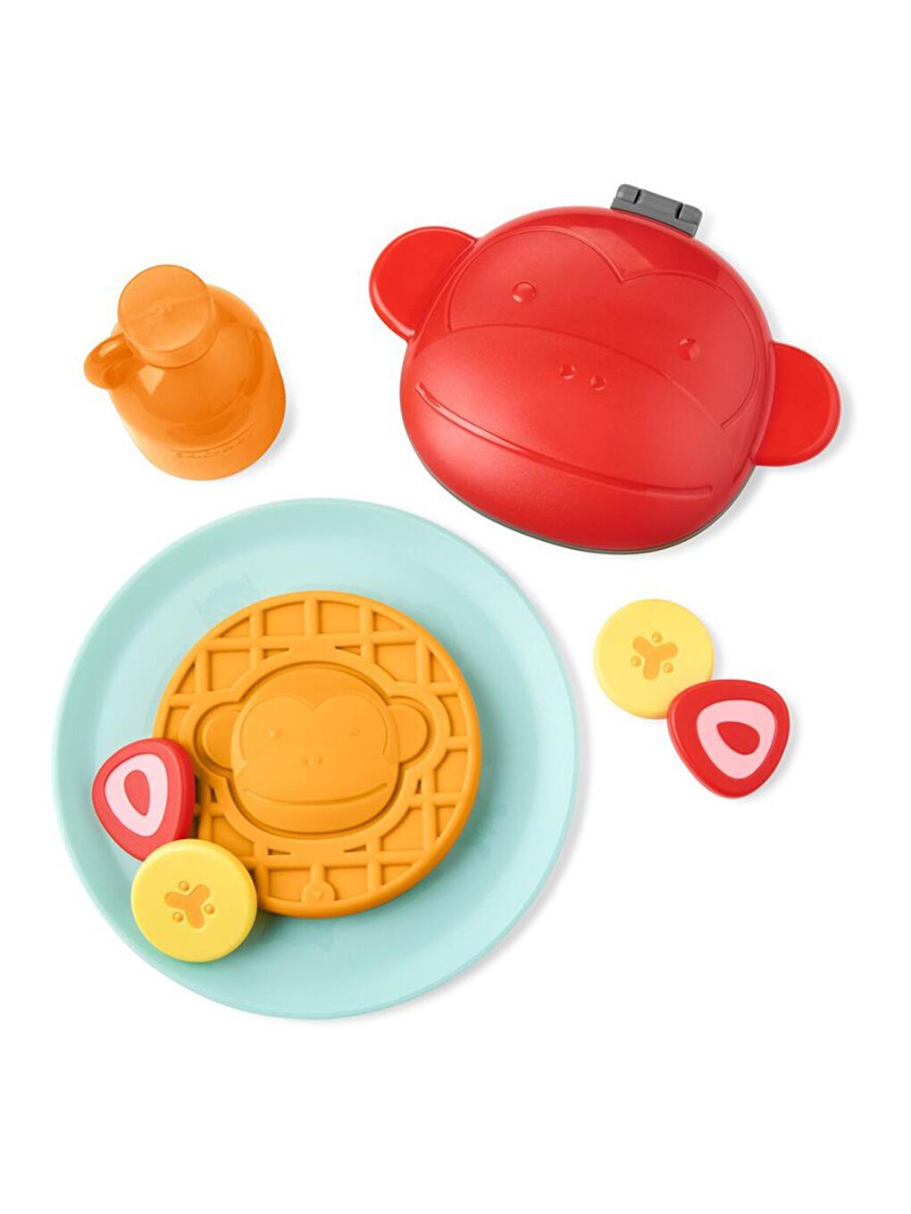 Zoo Oyuncak Waffle Seti 8 Parça Set 2 Yaş+-4