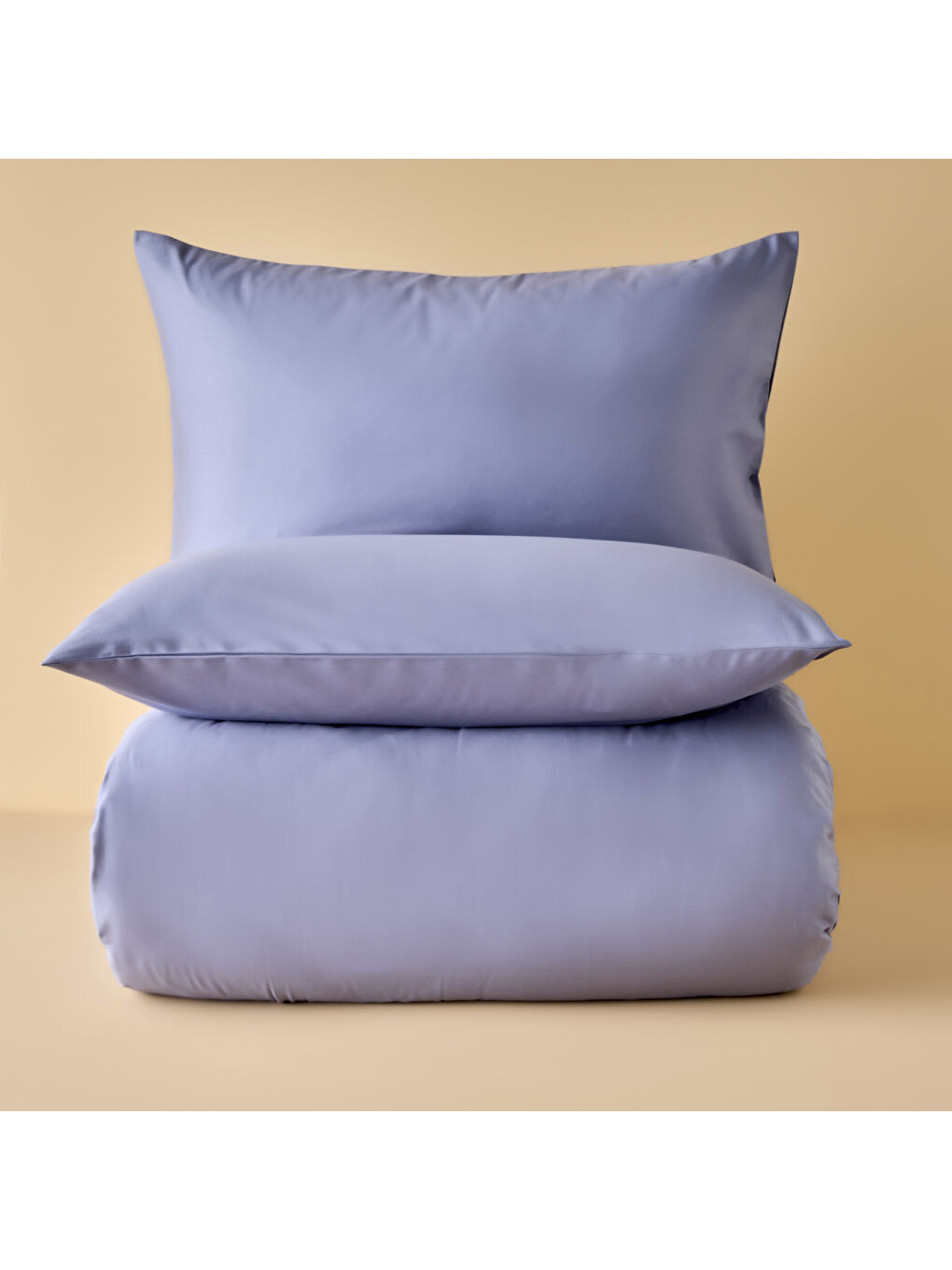 %100 Pamuk Saten Supreme Çift Kişilik Nevresim Seti Mavi (200x220 cm)-3
