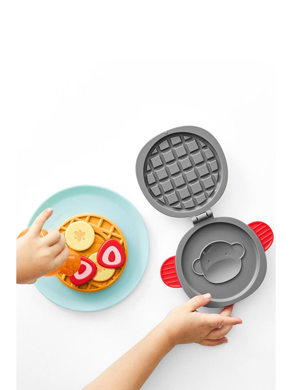 Zoo Oyuncak Waffle Seti 8 Parça Set 2 Yaş+-5